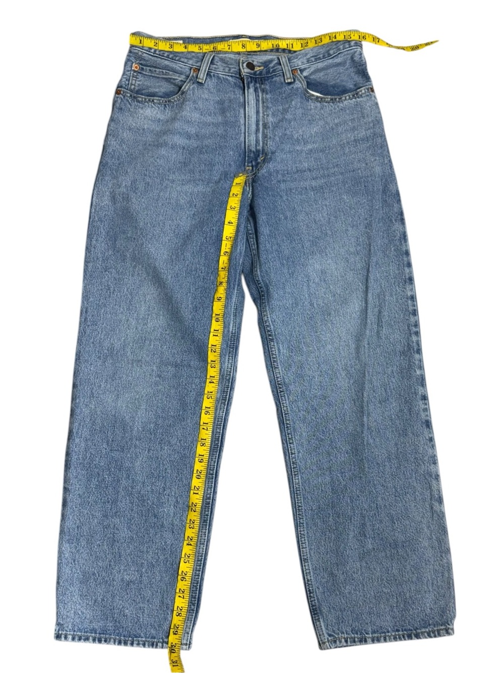 Levi’s 90s Dad Straight Jeans low mid Size 10 W30 Far And Wide Wash Denim NWOT - Picture 6 of 10
